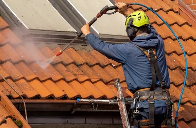 Démoussage et hydrofuge de toiture à Tannay